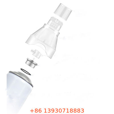 সম্পূর্ণ অ্যারোসোল অক্সিজেন স্প্রে সিস্টেম। মুখ, ত্বক এবং সুস্থতা থেরাপির জন্য মাস্ক, ক্যাপ এবং অ্যাকুয়েটর সেট।