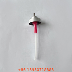 L Actuator অ্যালুমিনিয়াম মিটারযুক্ত অ্যারোসল ভালভ প্রসাধনী অ্যারোসল ক্যানের জন্য