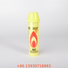 কমপ্যাক্ট 80ml সিগারেট লাইটার ফুয়েল রিফিল গো আউটডোর বিউটেন গ্যাসের বোতল