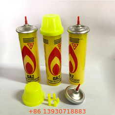 40mm ভালভ বহিরঙ্গন রান্নার জন্য বুটেন গ্যাস লাইটার রিফিল অন্তর্ভুক্ত
