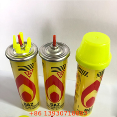 ব্লো টর্চের জন্য লাইটওয়েট সুবিধাজনক 80ml গো আউটডোর বিউটেন গ্যাস রিফিল