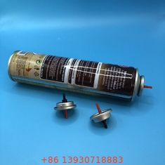 অভ্যন্তরীণ গ্যাসকেট বুনা গ্যাস লাইটার রিফিল ভালভ আর্গোনমিক হ্যান্ডলিং জন্য