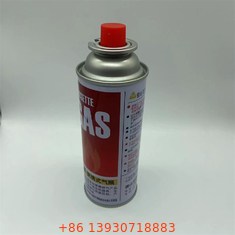 হট পট রান্নার সরঞ্জামের জন্য 65 X 158 মিমি বুটান গ্যাস সিলিন্ডার
