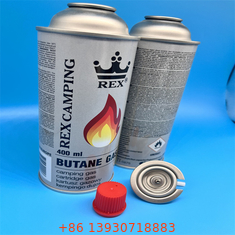 আউটডোর রান্নার যন্ত্রপাতি জন্য 65 X 158 মিমি বুটান গ্যাস ক্যানিস্টার