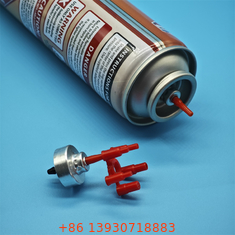 মোবাইল ক্যাটারারদের জন্য অ্যান্টি-লিক সুরক্ষা লক সহ ভারী-শুল্ক স্টেইনলেস এক ইঞ্চি হালকা গ্যাস ভালভ