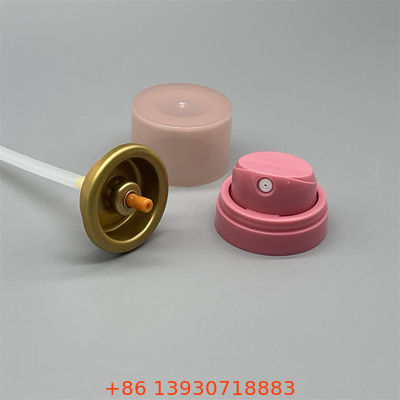 অ্যালুমিনিয়াম ডিওডোরেন্ট স্প্রে ভালভ 53mm প্রাকৃতিক শরীরের স্প্রে জন্য