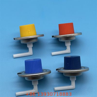 বিউটেন গ্যাস কার্তুজ ভালভ পোর্টেবল ফুয়েল ক্যানিস্টার ভালভ ইউনিভার্সাল ফিট ক্যাম্পিং স্টোভের জন্য