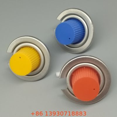 পোর্টেবল ক্যাম্পিং চুলা জন্য ক্যাপ সঙ্গে 1 ইঞ্চি বুটান গ্যাস চুলা ভালভ