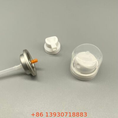 অবশিষ্টাংশ-মুক্ত কর্মক্ষমতা এবং 360 ডিগ্রি অপারেশন জন্য আল্ট্রা-ফাইন নিগল নোজেল এয়ারোসোল স্প্রে ভালভ