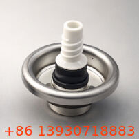 নিয়ন্ত্রিত ডিসপেন্সিংয়ের জন্য বর্ধিত ডিপ টিউব সহ এক ইঞ্চি পিইউ ফোম অ্যারোসল ভালভ