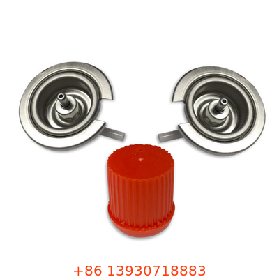 বুনা গ্যাসকেট সহ OEM পোর্টেবল ক্যাম্পিং গ্যাস ভালভ গ্যাস ক্যানিস্টার ভালভ