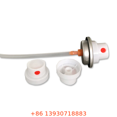 200ml -450ml স্প্রে ক্যানের জন্য অ্যান্টি-রাস্ট টিনপ্লেট অ্যারোসল ক্যান ভালভ এবং অগ্রভাগ