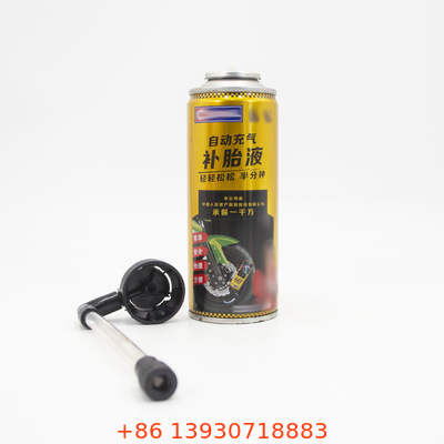 টায়ার মেরামত Inflator এরোসল স্প্রে ক্যাপ কোন জারা OEM গ্রহণযোগ্য
