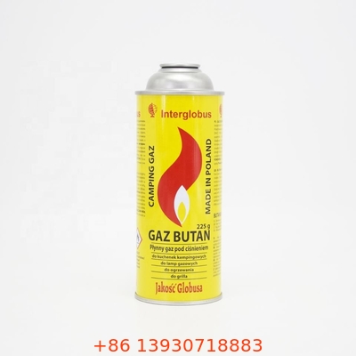 বিস্ফোরণ প্রমাণ 220g বিউটেন গ্যাস কার্টিজ