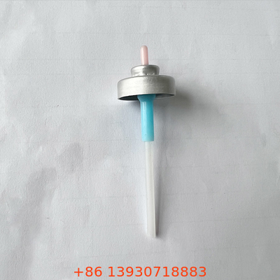 L Actuator অ্যালুমিনিয়াম মিটারযুক্ত অ্যারোসল ভালভ প্রসাধনী অ্যারোসল ক্যানের জন্য