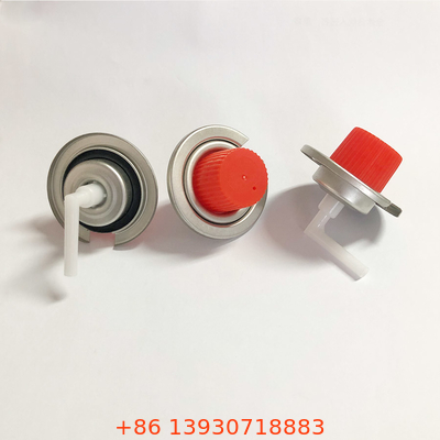 রেড ক্যাপস কমপ্যাক্ট সহ OEM গ্রহণযোগ্য ক্যাম্পিং বিউটেন গ্যাস ভালভ