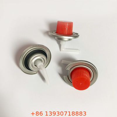 রেড ক্যাপস কমপ্যাক্ট সহ OEM গ্রহণযোগ্য ক্যাম্পিং বিউটেন গ্যাস ভালভ