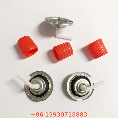 কার্যকর বুটান গ্যাস চুলা ভালভ গ্যাস কার্তুজ ভালভ সঙ্গে Buna বাইরের গ্যাসকেট