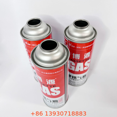 হট পট 1 এক্স ক্যানিস্টারের জন্য কাস্টমাইজড লোগো বিউটেন গ্যাস সিলিন্ডার