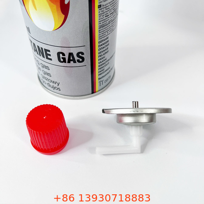OEM পোর্টেবল ক্যাম্পিং গ্যাস ভালভ বিউটেন বিশেষ স্টেম দিয়ে ভালভ পূরণ করুন