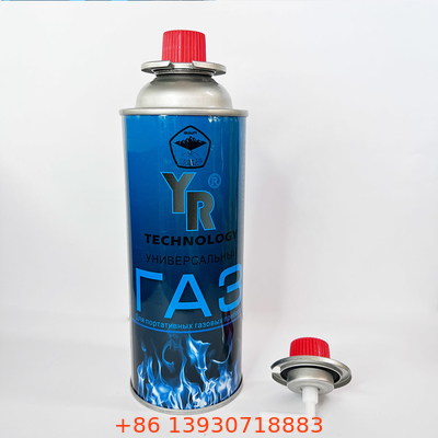 OEM পোর্টেবল ক্যাম্পিং গ্যাস ভালভ বিউটেন বিশেষ স্টেম দিয়ে ভালভ পূরণ করুন