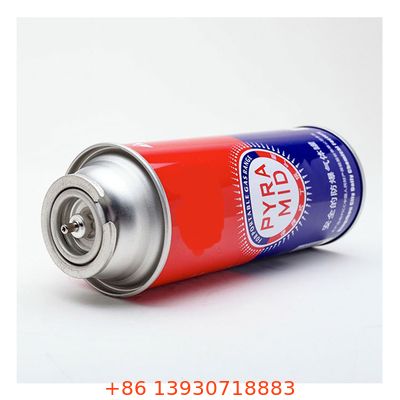বাইরের রান্নার জন্য স্ট্রেইট ওয়াল 400ml পোর্টেবল বিউটেন গ্যাস স্টোভ ক্যানিস্টার