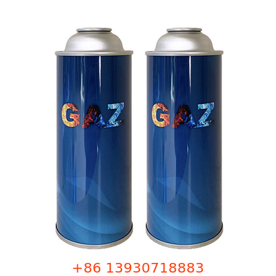 ক্যাম্পিং স্টোভ ইকো ফ্রেন্ডলির জন্য 400ml রিফিলযোগ্য বুটেন ক্যানিস্টার