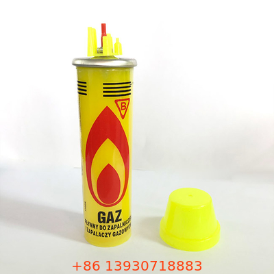 রান্নার বাইরে 80ml বিউটেন গ্যাস লাইটার রিফিল বৈচিত্র্যময় অ্যাপ্লিকেশন
