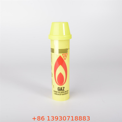 কমপ্যাক্ট 80ml সিগারেট লাইটার ফুয়েল রিফিল গো আউটডোর বিউটেন গ্যাসের বোতল