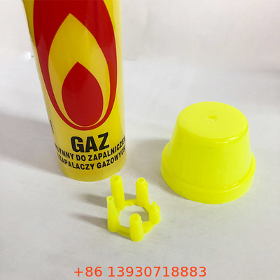 নিষ্পত্তিযোগ্য 80ml সিগারেট লাইটার গ্যাস রিফিল ব্লো টর্চ বিউটেন রিফিল