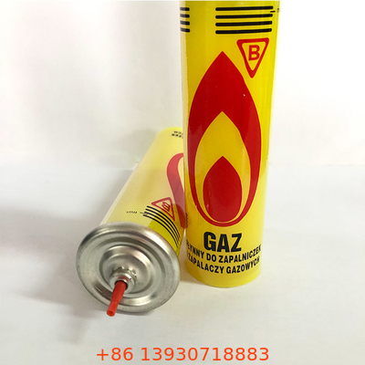 টর্চ কিচেন এবং BBQ এর জন্য কমপ্যাক্ট সাইজ 80ml বুটেন গ্যাস লাইটার রিফিল