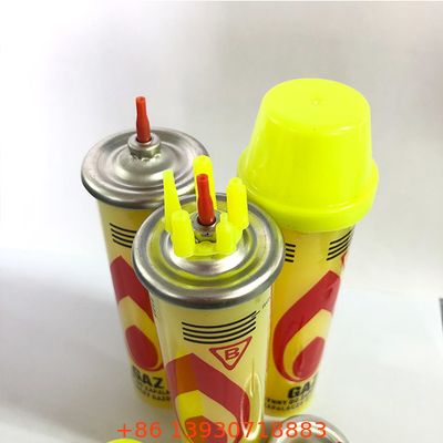 রান্নাঘর এবং BBQ এর জন্য রিফিলযোগ্য 80 মিলি বিউটেন গ্যাস লাইটার রিফিল বোতল