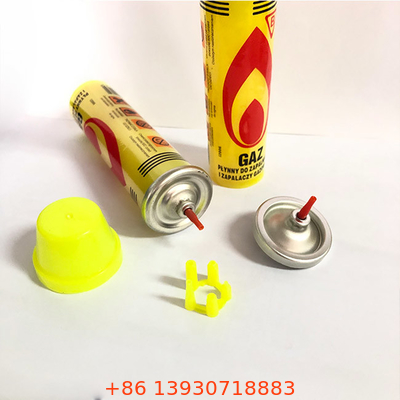 বাহ্যিক ব্যবহার 80ml বিউটেন গ্যাস সিলিন্ডার রিফিল ব্লো টর্চ গ্যাস রিফিল