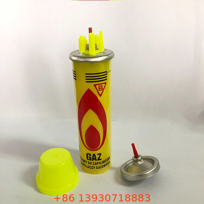 80ml ক্যাম্পিং গ্যাস বিউটেন রিফিল দৈনিক ব্যবহার পরিবেশ বান্ধব
