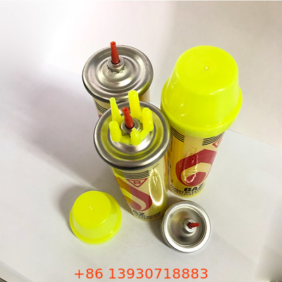 বাহ্যিক ব্যবহার 80ml বিউটেন গ্যাস সিলিন্ডার রিফিল ব্লো টর্চ গ্যাস রিফিল