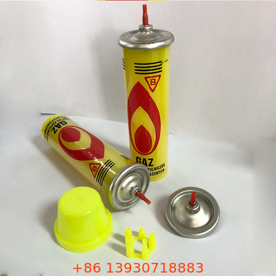 40mm ভালভ বহিরঙ্গন রান্নার জন্য বুটেন গ্যাস লাইটার রিফিল অন্তর্ভুক্ত