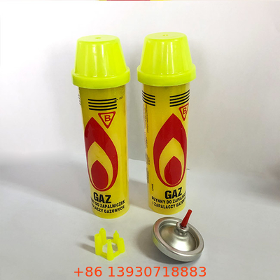 আউটডোর অ্যাডভেঞ্চারের জন্য নির্ভরযোগ্য 80ml বুটেন গ্যাস লাইটার রিফিল