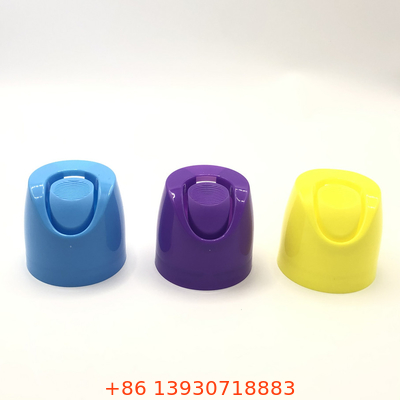 ক্লিক-লক সিল সহ 52 মিমি উচ্চ-স্বচ্ছতা এয়ারোসল স্প্রে ক্যাপ