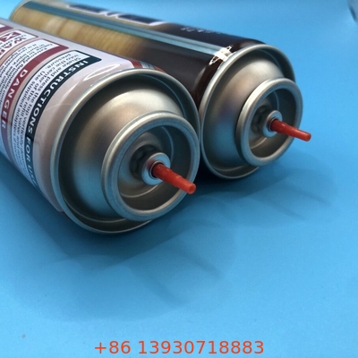 প্লাস্টিক বুটান গ্যাস স্টেম লাল রঙ এবং গ্যাস রিফিল ভালভ কঠোর মান নিয়ন্ত্রণ সিস্টেম
