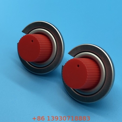 স্টেইনলেস স্টীল স্প্রিং বুটান গ্যাস ভালভ CGA 600 ইনলেট থ্রেড জন্য ব্রাস ভালভ স্টেম সঙ্গে