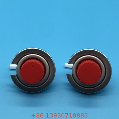 স্টেইনলেস স্টীল স্প্রিং বুটান গ্যাস ভালভ CGA 600 ইনলেট থ্রেড জন্য ব্রাস ভালভ স্টেম সঙ্গে