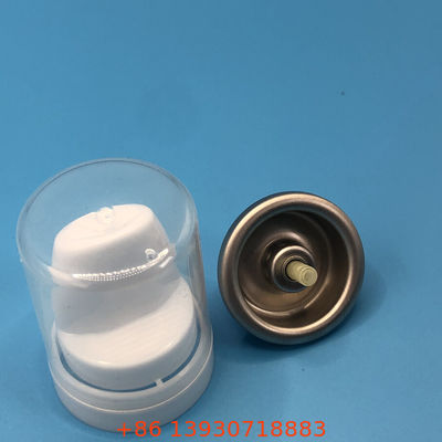 চুলের মুসে ব্যবহারের জন্য টেকসই অ্যালুমিনিয়াম এয়ারোসোল বিতরণ ভালভ