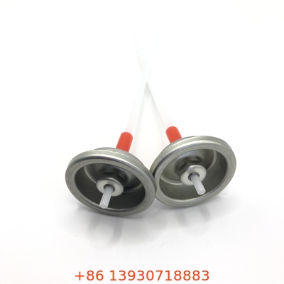 0.1-0.2 Ml/s এর জন্য বোতাম অ্যাকুয়েটর সহ সিলভার মিটারড এয়ারোসোল ভালভ