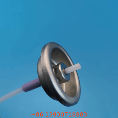 0.1-0.2 Ml/s এর জন্য বোতাম অ্যাকুয়েটর সহ সিলভার মিটারড এয়ারোসোল ভালভ