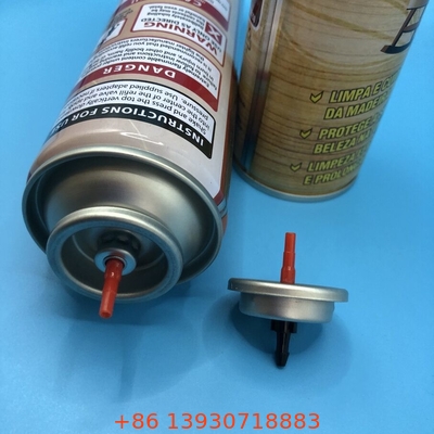 সোল্টেড হাউজিং গ্যাস লাইটার রিফিল ভালভ ধাতু এবং প্লাস্টিকের জন্য বুনা অভ্যন্তরীণ গ্যাসকেট সহ