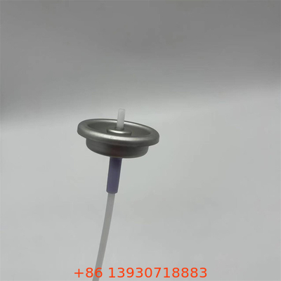 বোতাম actuator সিলভার অ্যালুমিনিয়াম স্প্রে রেট এক ইঞ্চি এয়ার ফ্রেশনার মিটার ভ্যালভ actuator