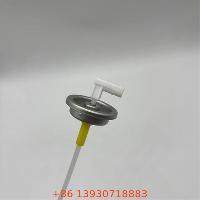 বোতাম actuator সিলভার অ্যালুমিনিয়াম স্প্রে রেট এক ইঞ্চি এয়ার ফ্রেশনার মিটার ভ্যালভ actuator