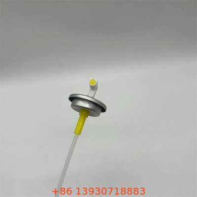 বোতাম actuator সিলভার অ্যালুমিনিয়াম স্প্রে রেট এক ইঞ্চি এয়ার ফ্রেশনার মিটার ভ্যালভ actuator