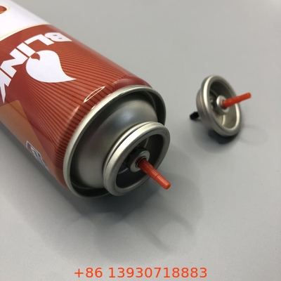 ইউনিভার্সাল বুটান লাইটার গ্যাস রিফিল গ্যাস ভালভ ফিটিং এরগনোমিক ডিজাইনের সাথে