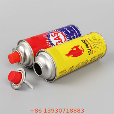 ক্যাম্পিং, পিকনিক এবং টেবিলটপ রান্নার জন্য লাল ক্যাপ সহ বুটেন গ্যাস স্টোভ অ্যারোসল ভালভ